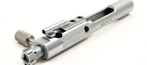 This is a Semi-AutoFull Auto M16 Complete bolt carrier group made with MILSPEC quality steel. . Young manufacturing side charging bcg